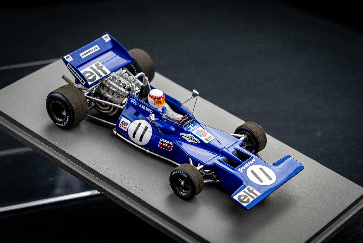 Tyrell 003 #11 Jackie Stewart, Winner GP Monte Carlo 1971 - Spark 1:43