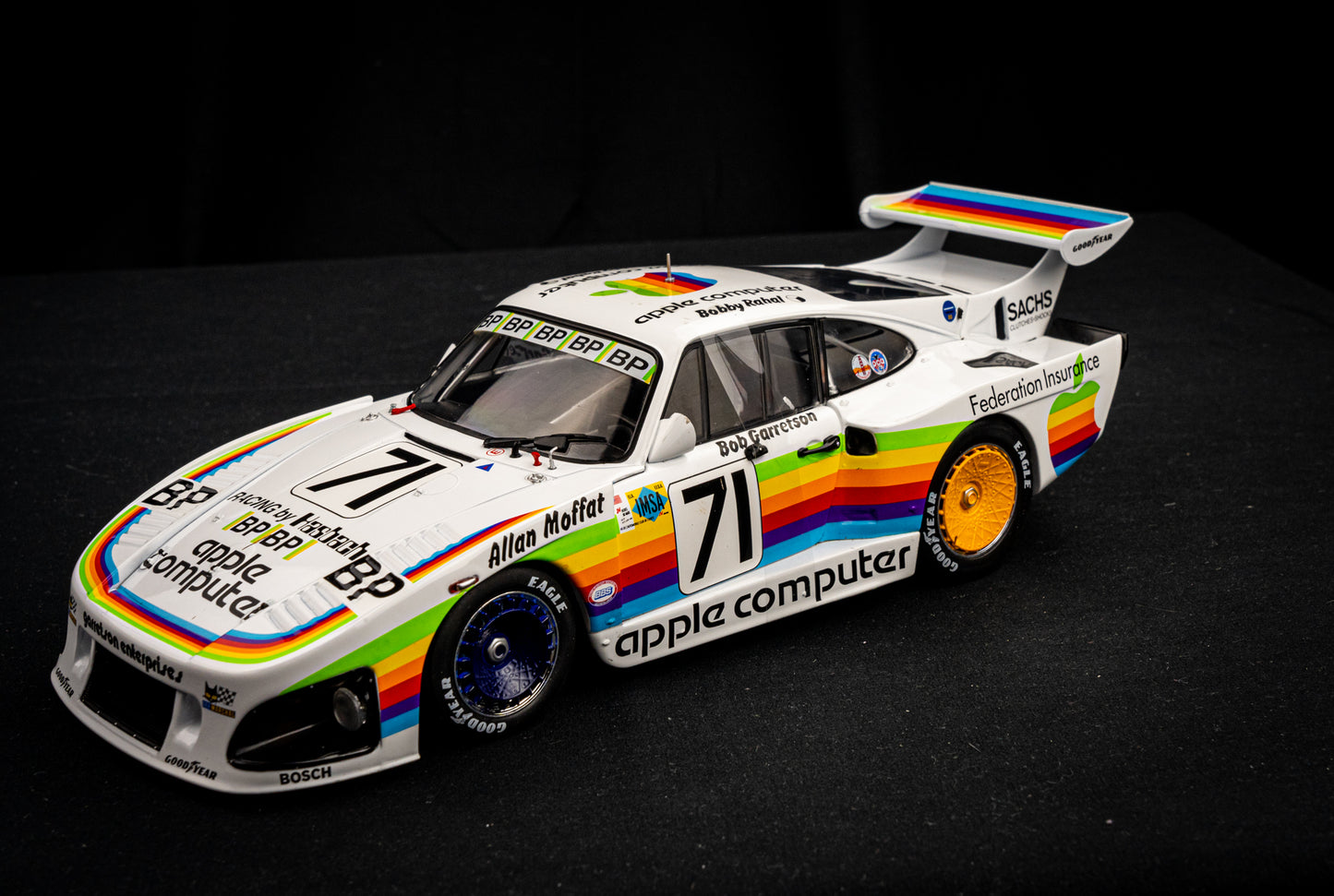 Porsche 935 K3 #71 Rahal / Garretson / Moffat - 24h LeMans 1980 -Solido 1:18