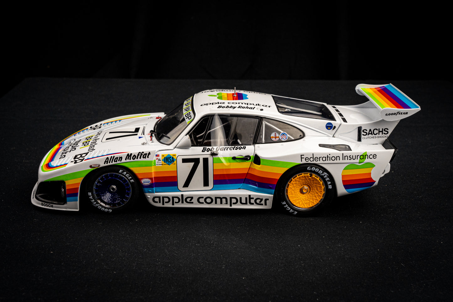 Porsche 935 K3 #71 Rahal / Garretson / Moffat - 24h LeMans 1980 -Solido 1:18