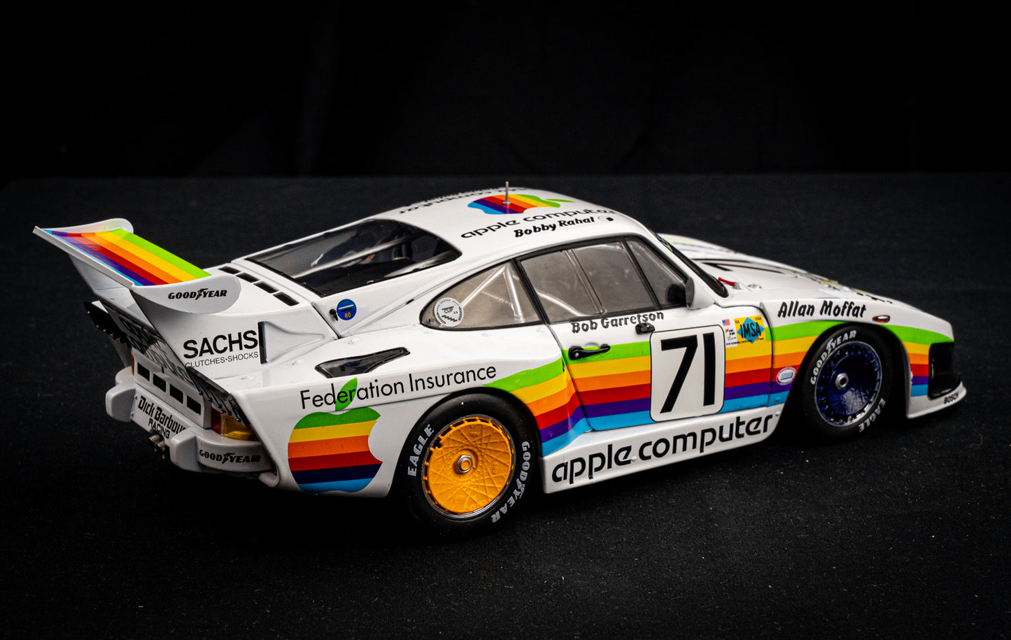 Porsche 935 K3 #71 Rahal / Garretson / Moffat - 24h LeMans 1980 -Solido 1:18