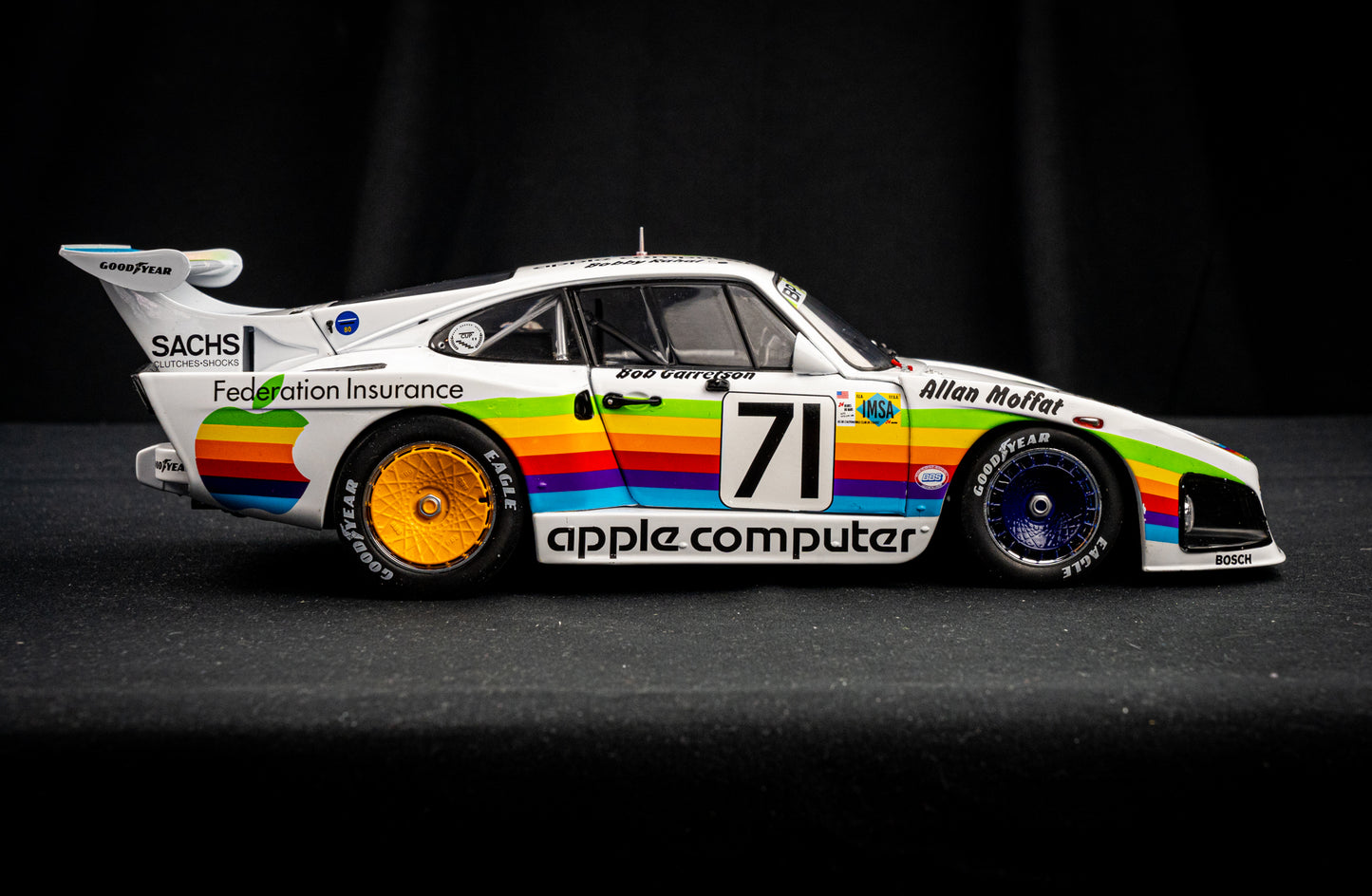 Porsche 935 K3 #71 Rahal / Garretson / Moffat - 24h LeMans 1980 -Solido 1:18