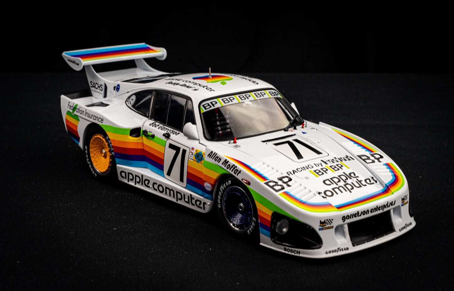 Porsche 935 K3 #71 Rahal / Garretson / Moffat - 24h LeMans 1980 -Solido 1:18