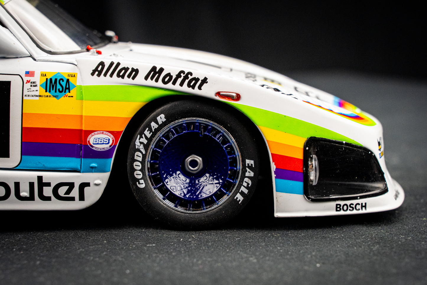 Porsche 935 K3 #71 Rahal / Garretson / Moffat - 24h LeMans 1980 -Solido 1:18