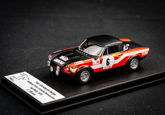 FIAT 124 Abarth Rallye lim. 150 pcs. #6 R. Pinto / A. Bernacchini - Rallye Portugal 1973 - Trofeu 1:43