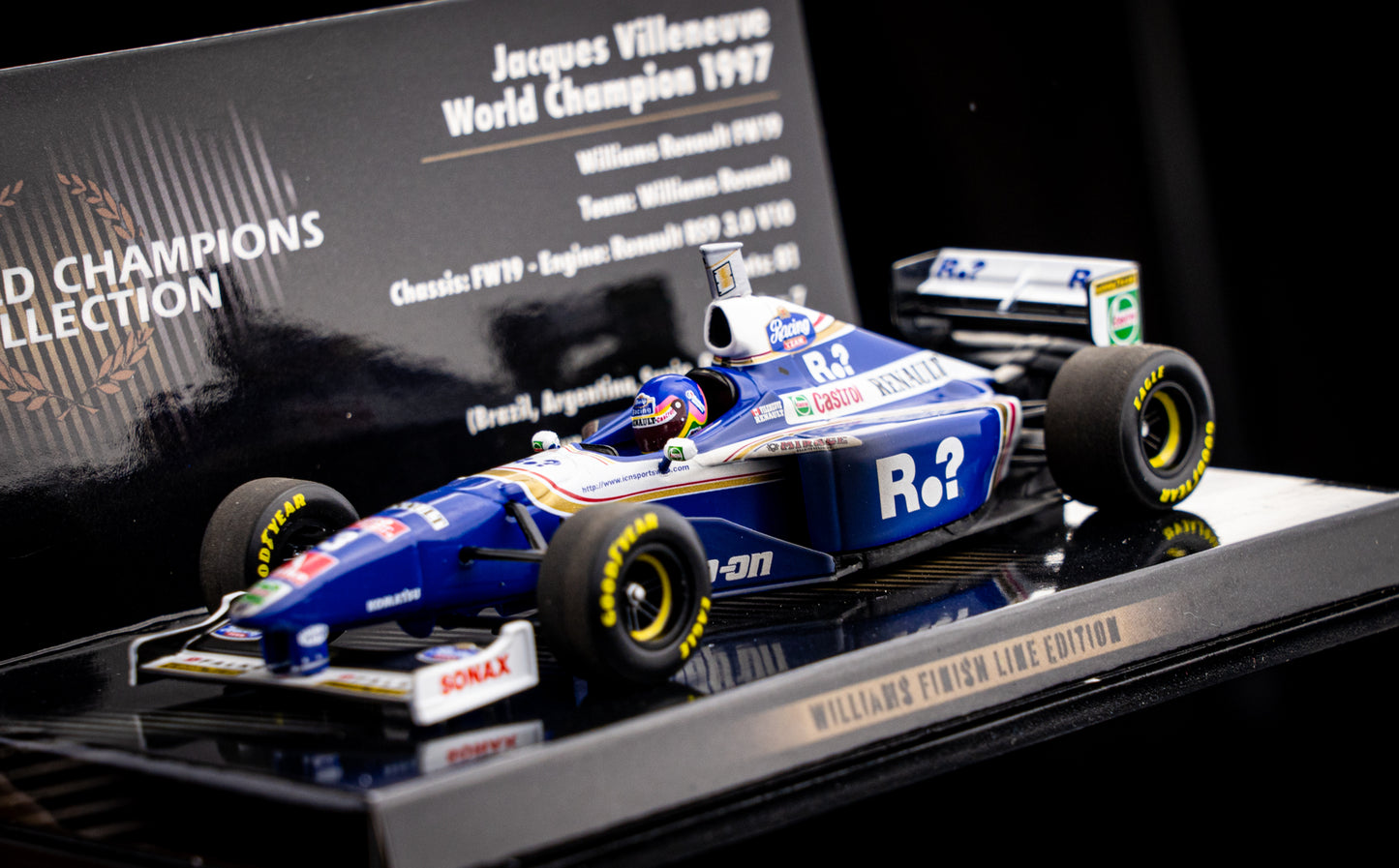 Jaques Villeneuve #3 Williams FW19 Formel 1 Weltmeister 1997 - Minichamps 1:43