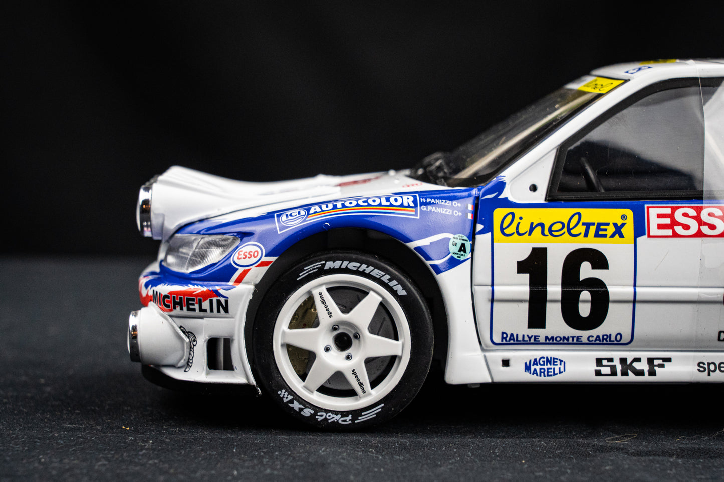 Peugeot 306 Maxi #16 G. Panizzi / H. Panizzi - Rallye Monte Carlo 1998 - Solido 1:18