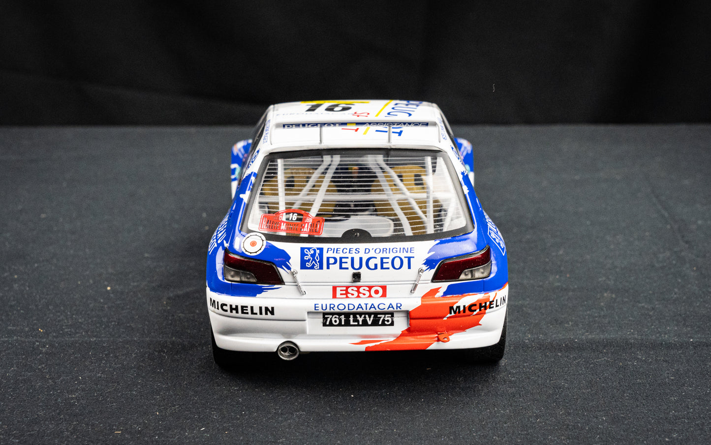 Peugeot 306 Maxi #16 G. Panizzi / H. Panizzi - Rallye Monte Carlo 1998 - Solido 1:18