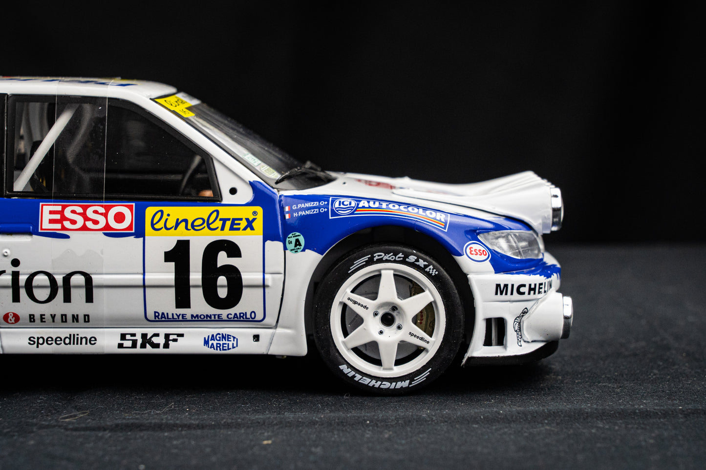 Peugeot 306 Maxi #16 G. Panizzi / H. Panizzi - Rallye Monte Carlo 1998 - Solido 1:18