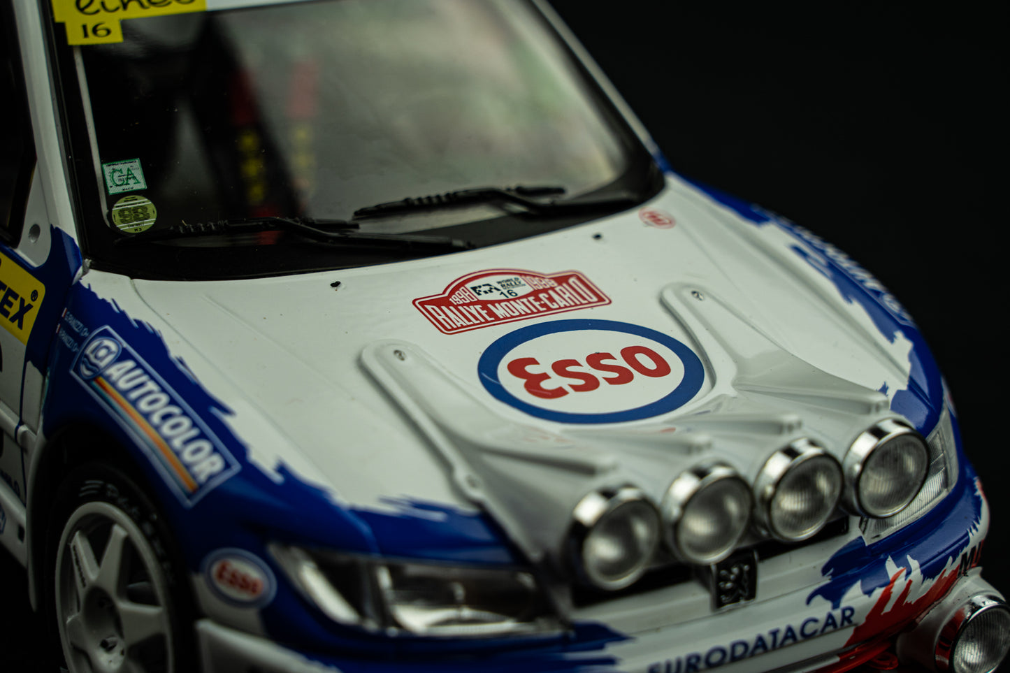 Peugeot 306 Maxi #16 G. Panizzi / H. Panizzi - Rallye Monte Carlo 1998 - Solido 1:18