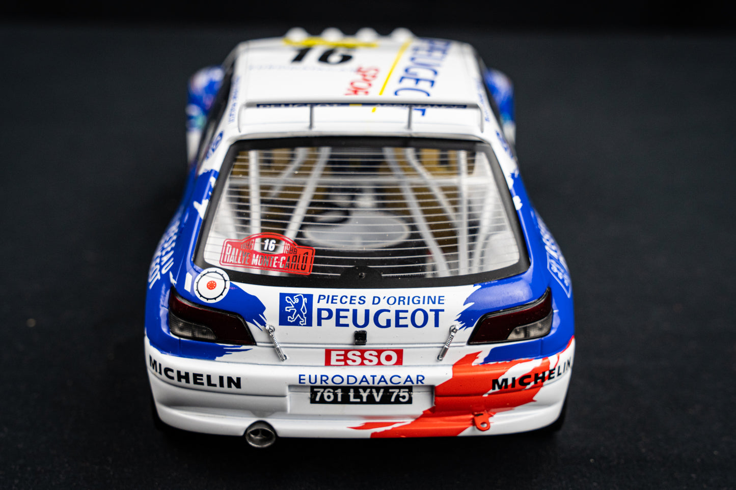 Peugeot 306 Maxi #16 G. Panizzi / H. Panizzi - Rallye Monte Carlo 1998 - Solido 1:18