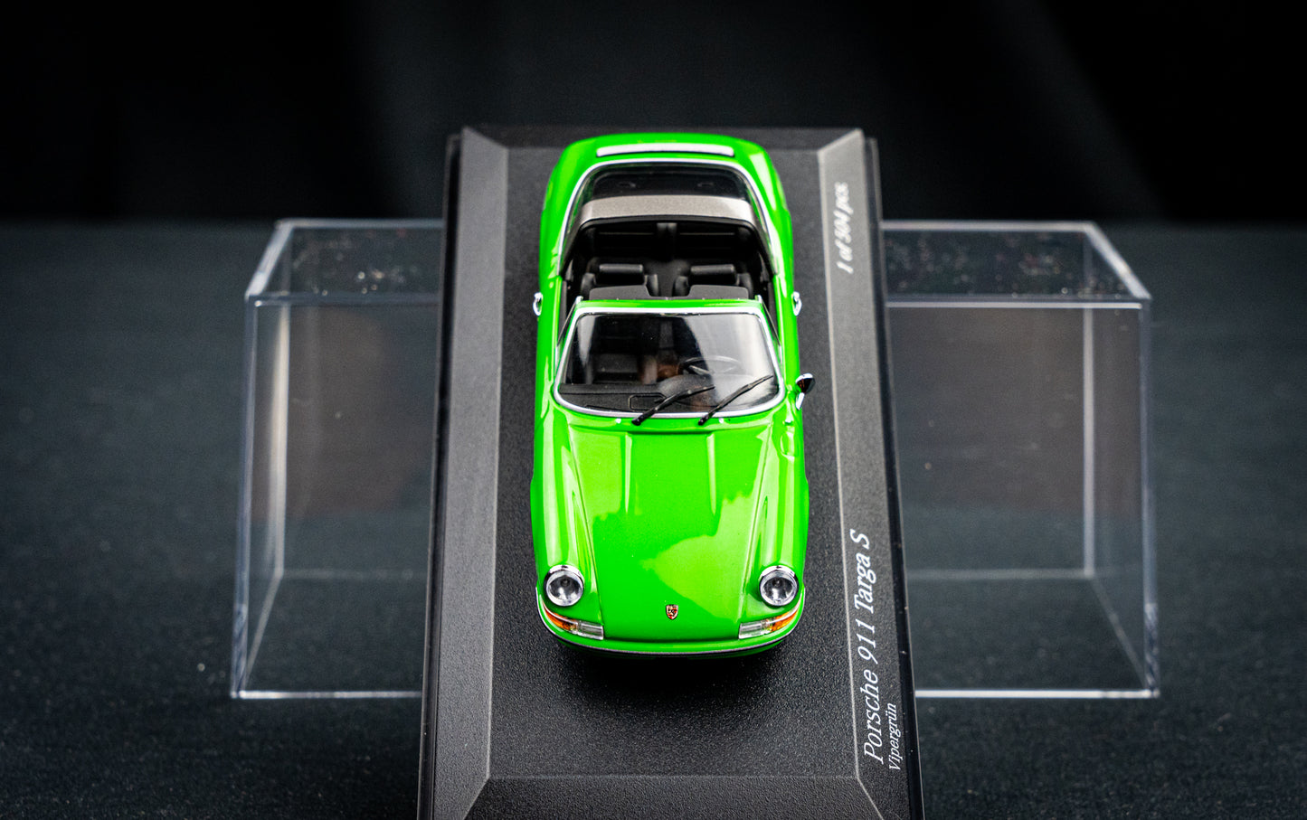 Porsche 911 Targa S 1972 vipergreen - Minichamps 1:43 limitiert auf 504 Stk.