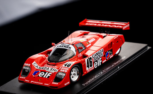 Porsche 962 CK6 #46 Lopez / Needell / Foitek - 24h LeMans 1991 - Spark 1:43