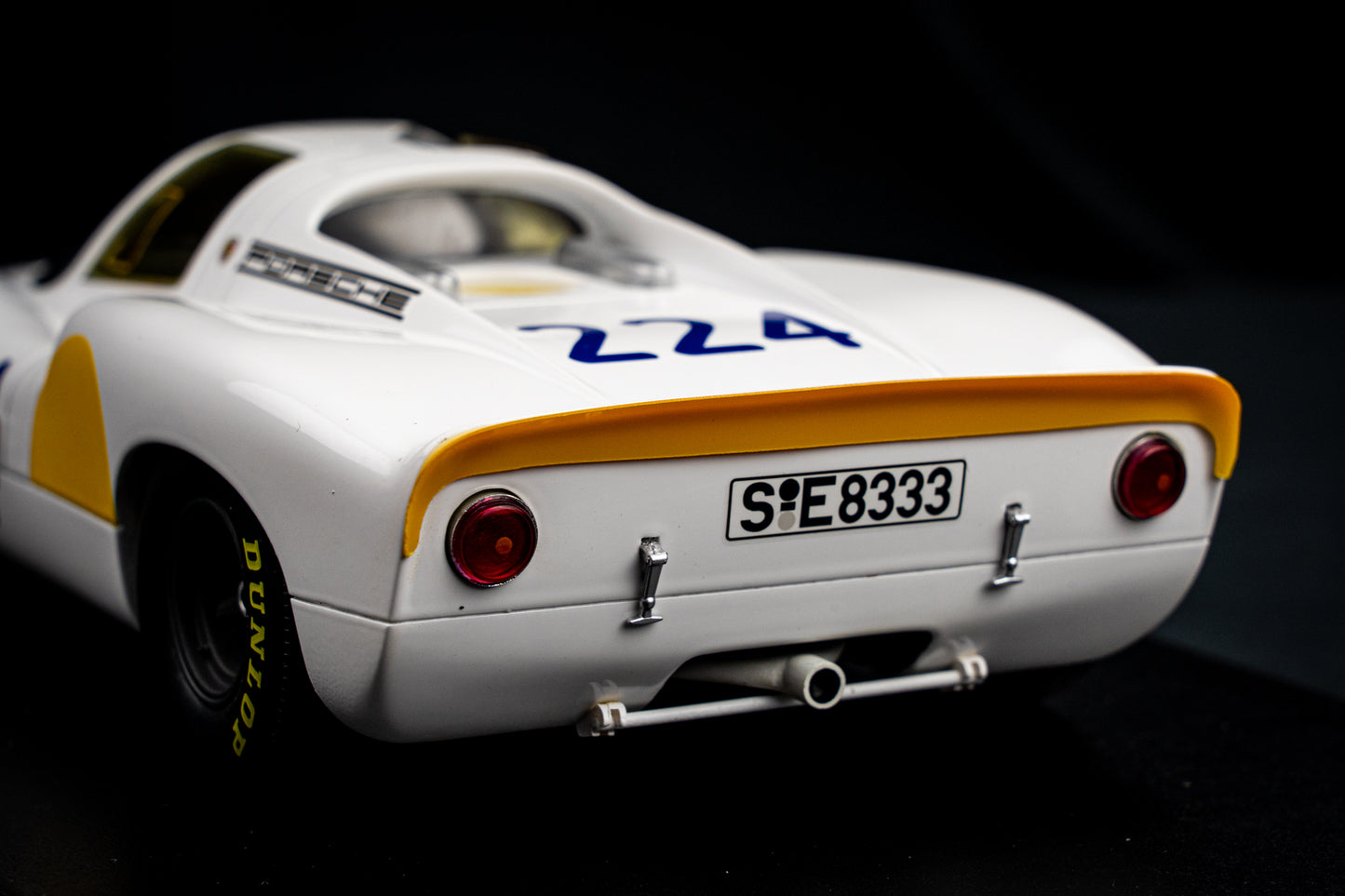 Porsche 907 #224 V. Elford / U. Maglioli - Winner Targa Florio 1968 - Spark 1:18