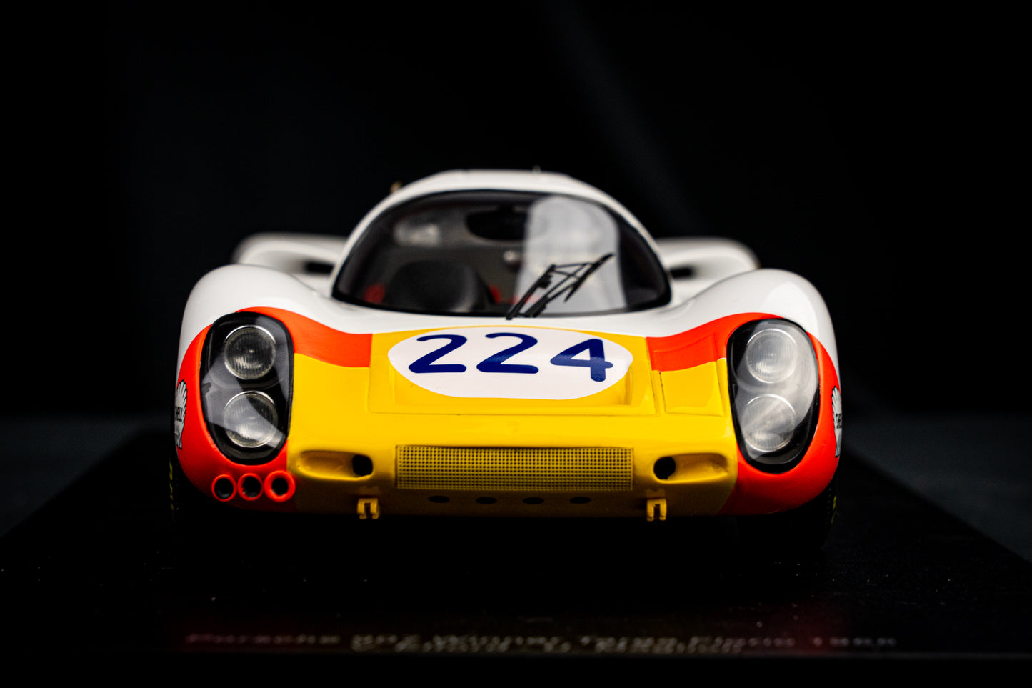 Porsche 907 #224 V. Elford / U. Maglioli - Winner Targa Florio 1968 - Spark 1:18