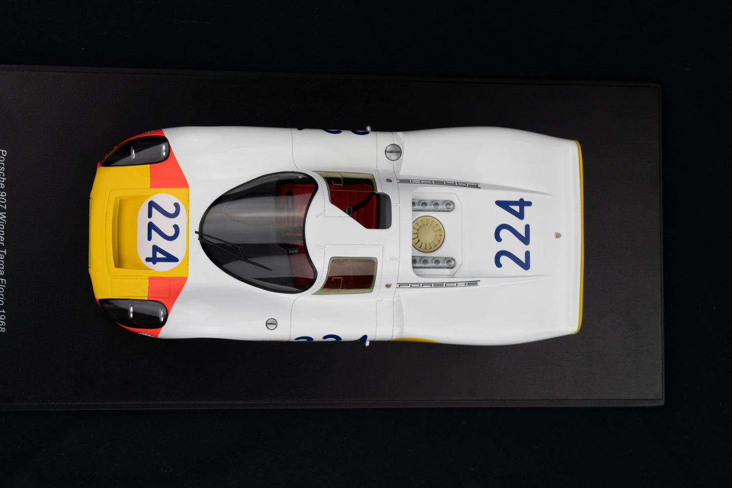 Porsche 907 #224 V. Elford / U. Maglioli - Winner Targa Florio 1968 - Spark 1:18