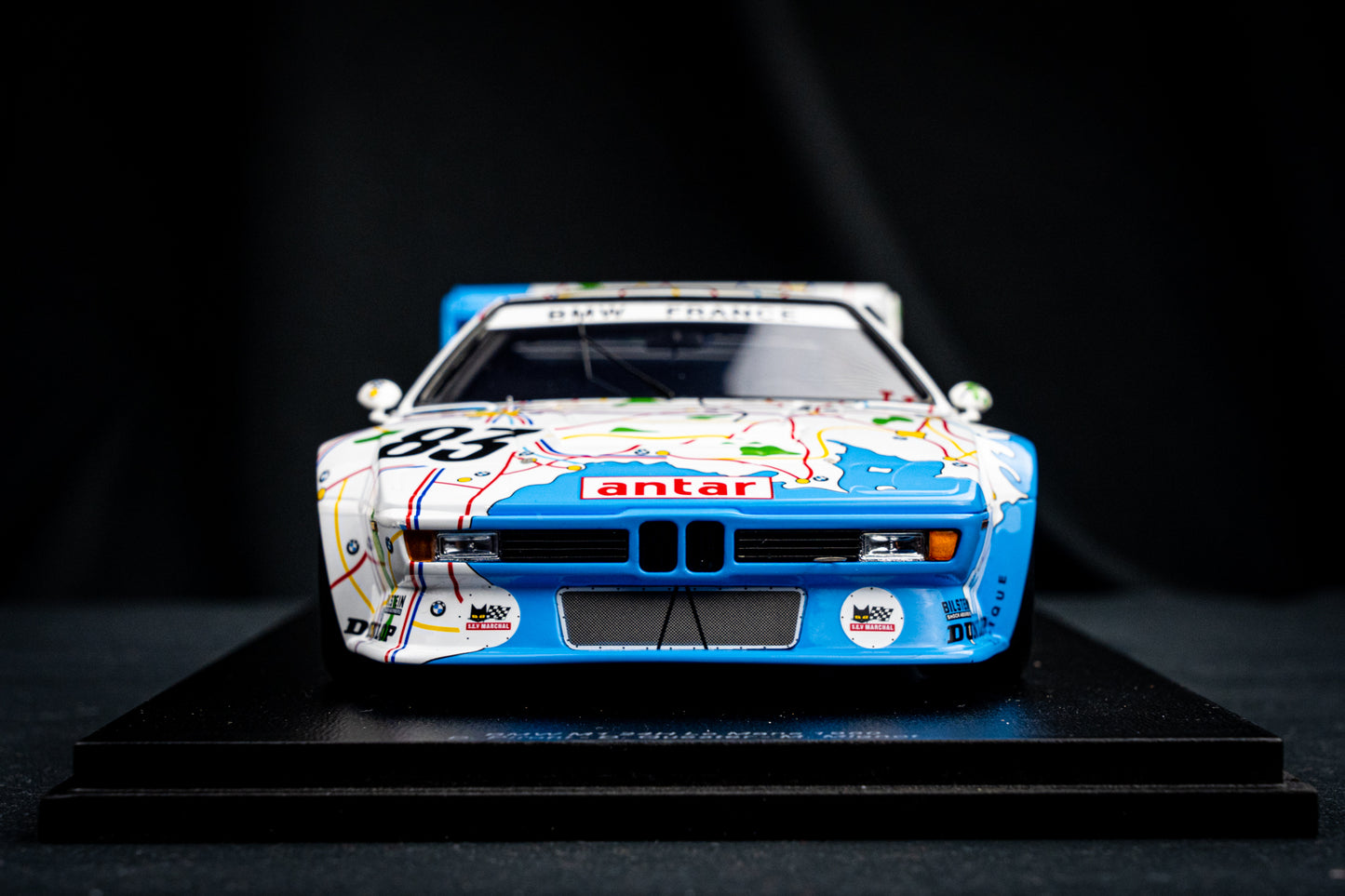 BMW M1 #83 Pironi / Quester / Mignot - 24h LeMans 1980 - Spark 1:18