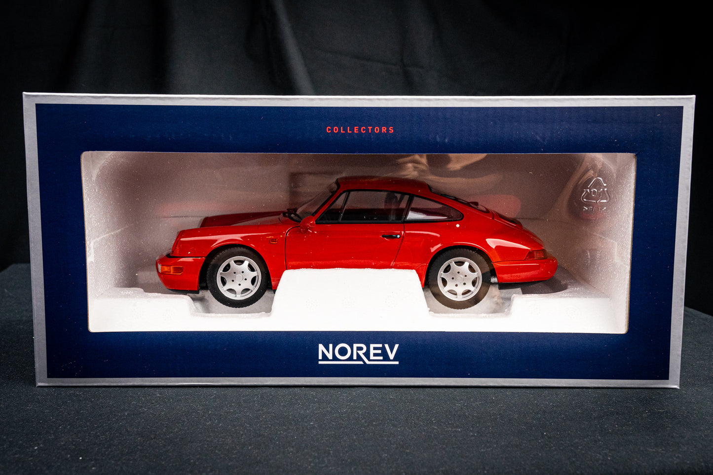 Porsche 911 964 Carrera 1990 rot - Norev 1:18