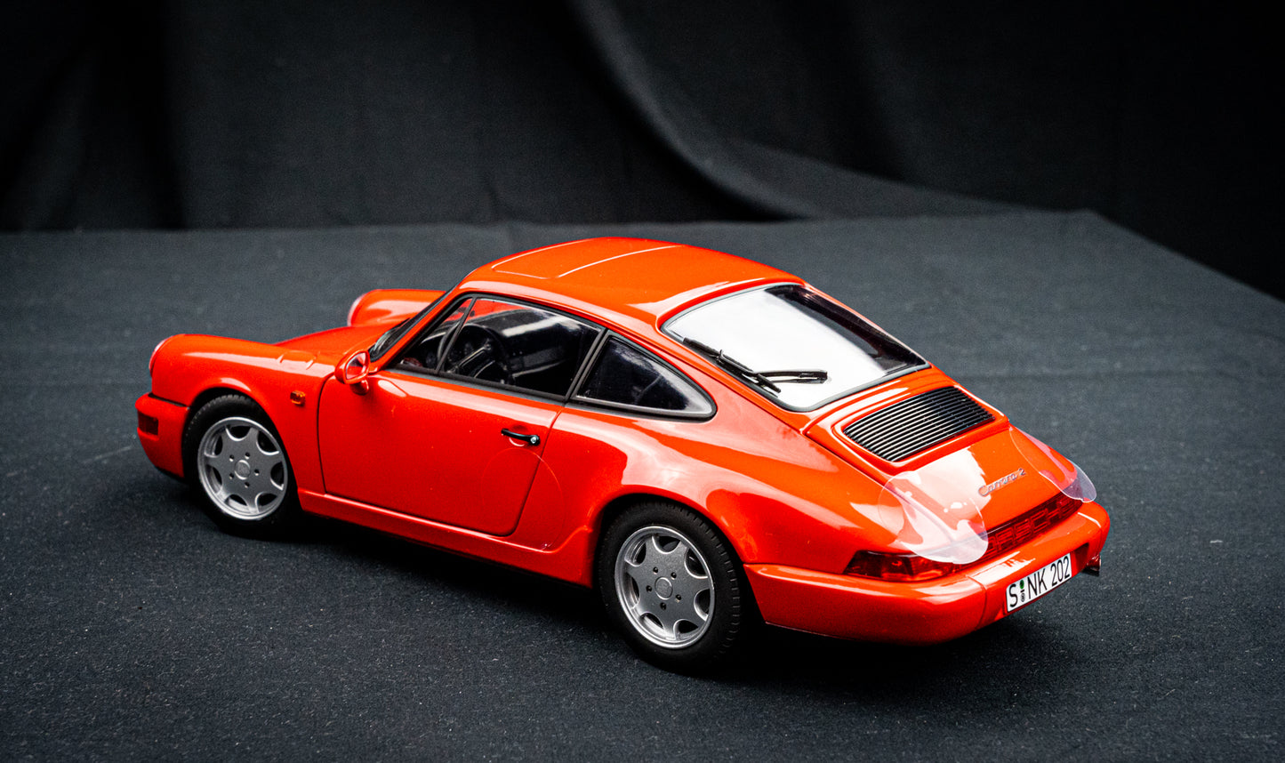 Porsche 911 964 Carrera 1990 rot - Norev 1:18