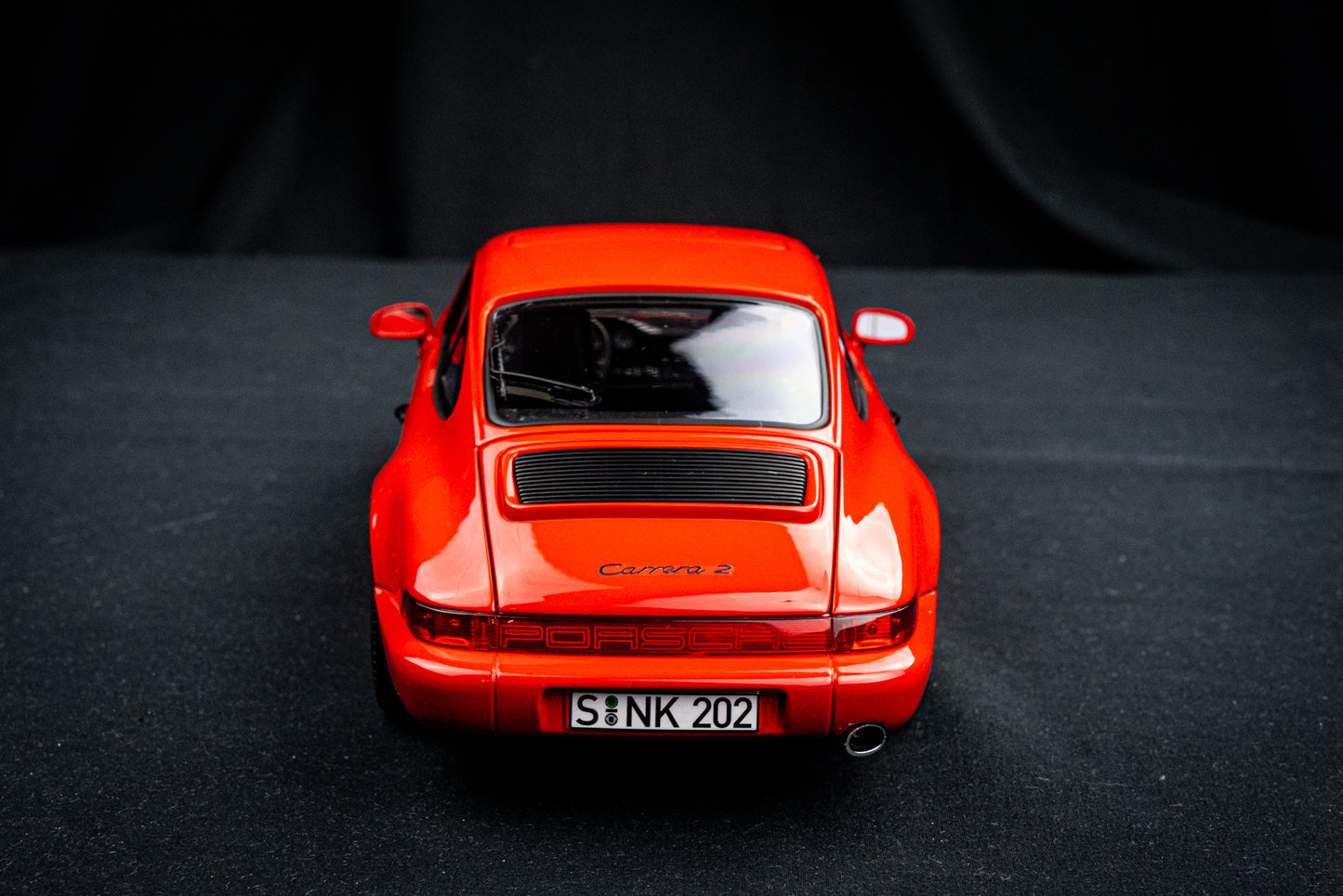 Porsche 911 964 Carrera 1990 rot - Norev 1:18