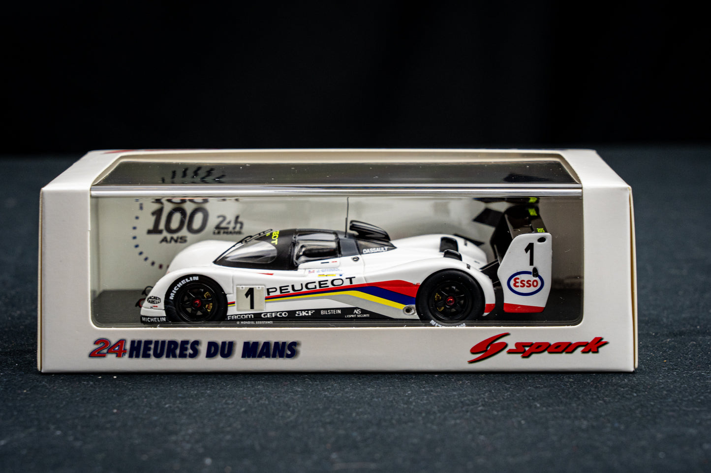 Peugeot 905 #1  Blundell / Dalmas / Warwick - Sieger 24h LeMans 1992 - Spark 1:43