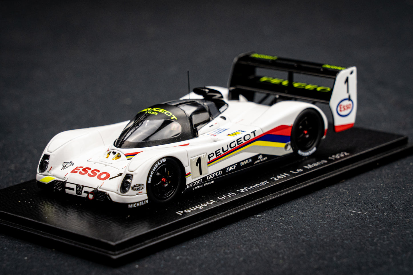 Peugeot 905 #1  Blundell / Dalmas / Warwick - Sieger 24h LeMans 1992 - Spark 1:43