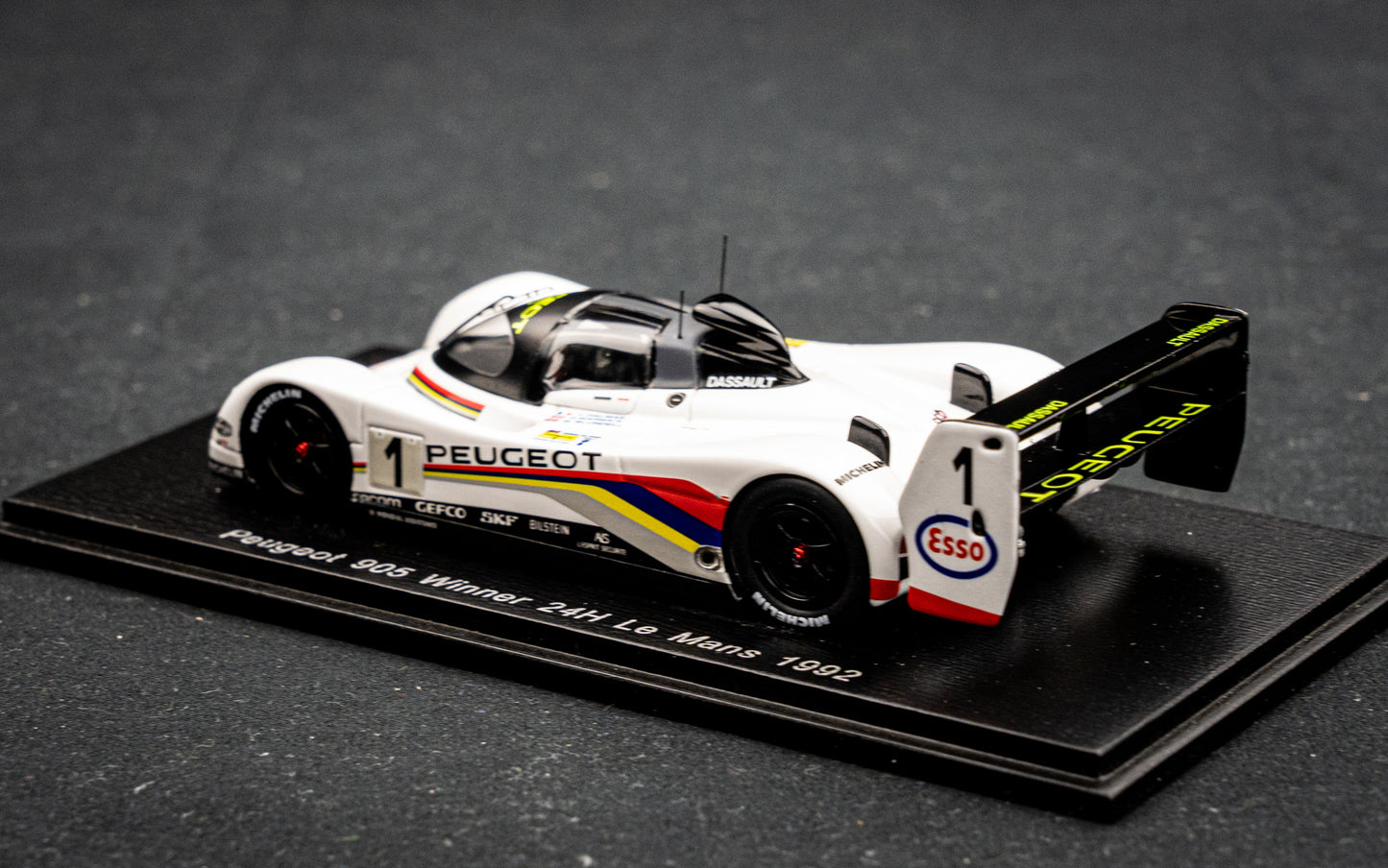 Peugeot 905 #1  Blundell / Dalmas / Warwick - Sieger 24h LeMans 1992 - Spark 1:43