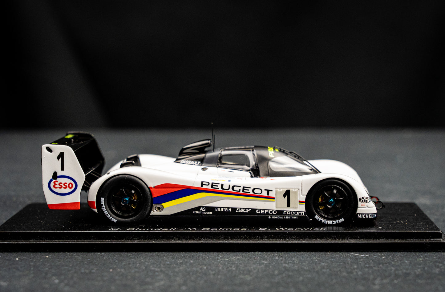 Peugeot 905 #1  Blundell / Dalmas / Warwick - Sieger 24h LeMans 1992 - Spark 1:43