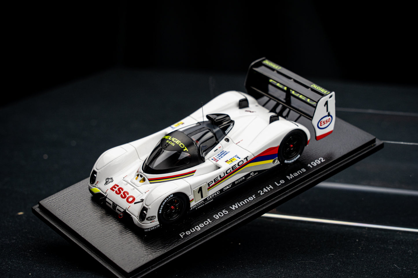 Peugeot 905 #1  Blundell / Dalmas / Warwick - Sieger 24h LeMans 1992 - Spark 1:43