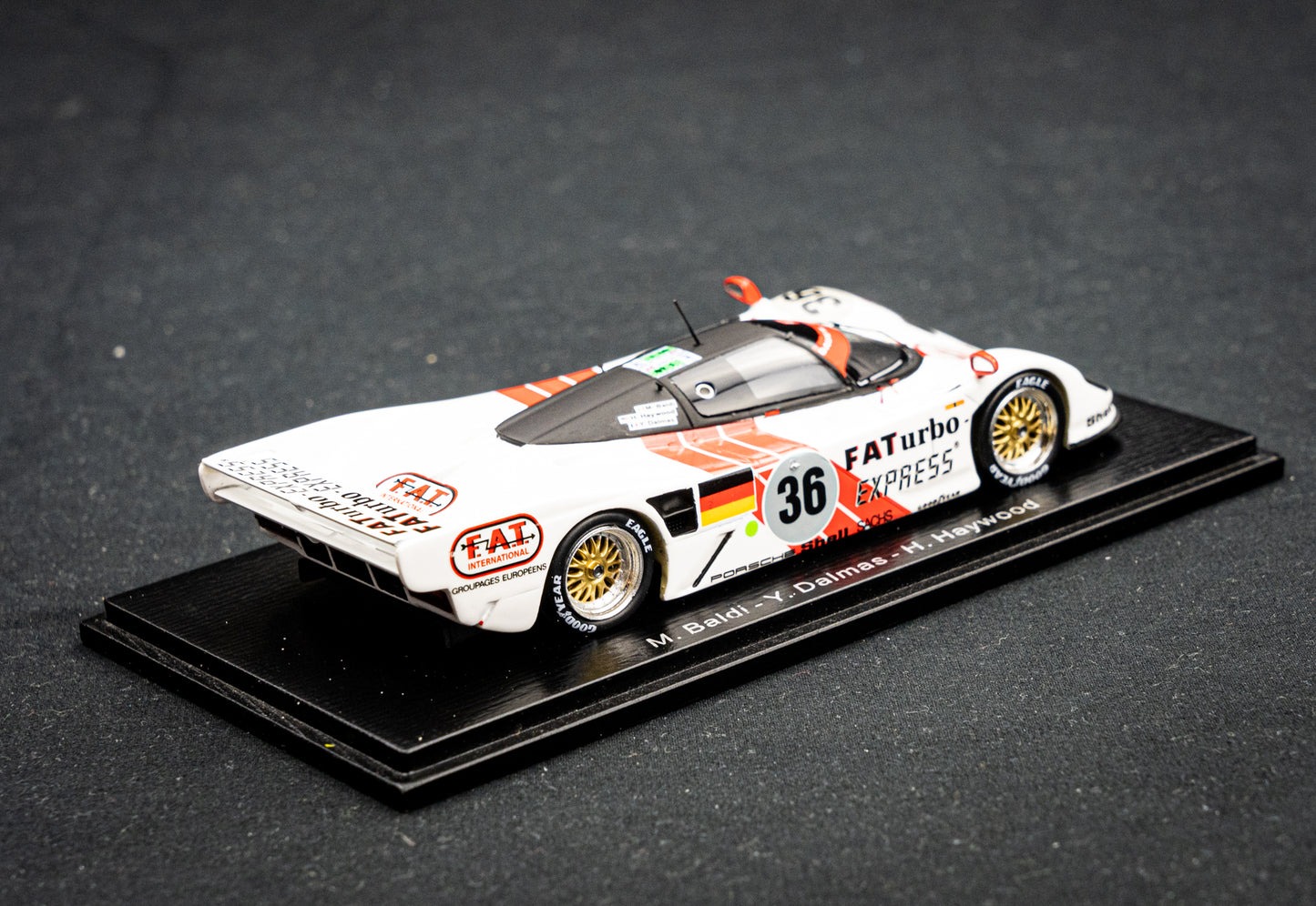 Dauer Porsche 962 LM #36 Baldi / Dalmas / Haywood - Sieger 24h LeMans 1994 - Spark 1:43