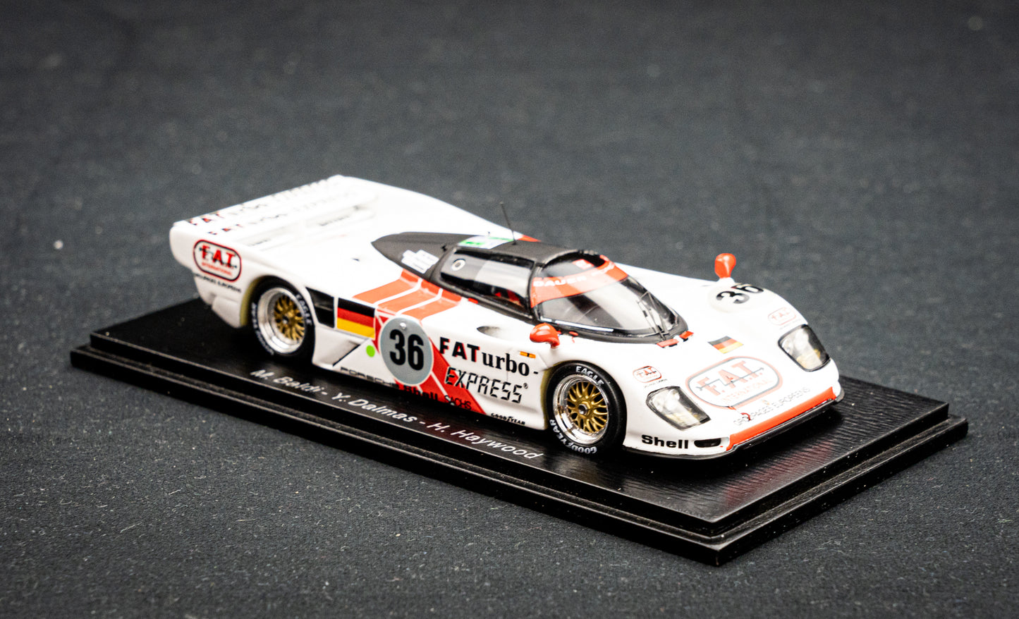 Dauer Porsche 962 LM #36 Baldi / Dalmas / Haywood - Sieger 24h LeMans 1994 - Spark 1:43