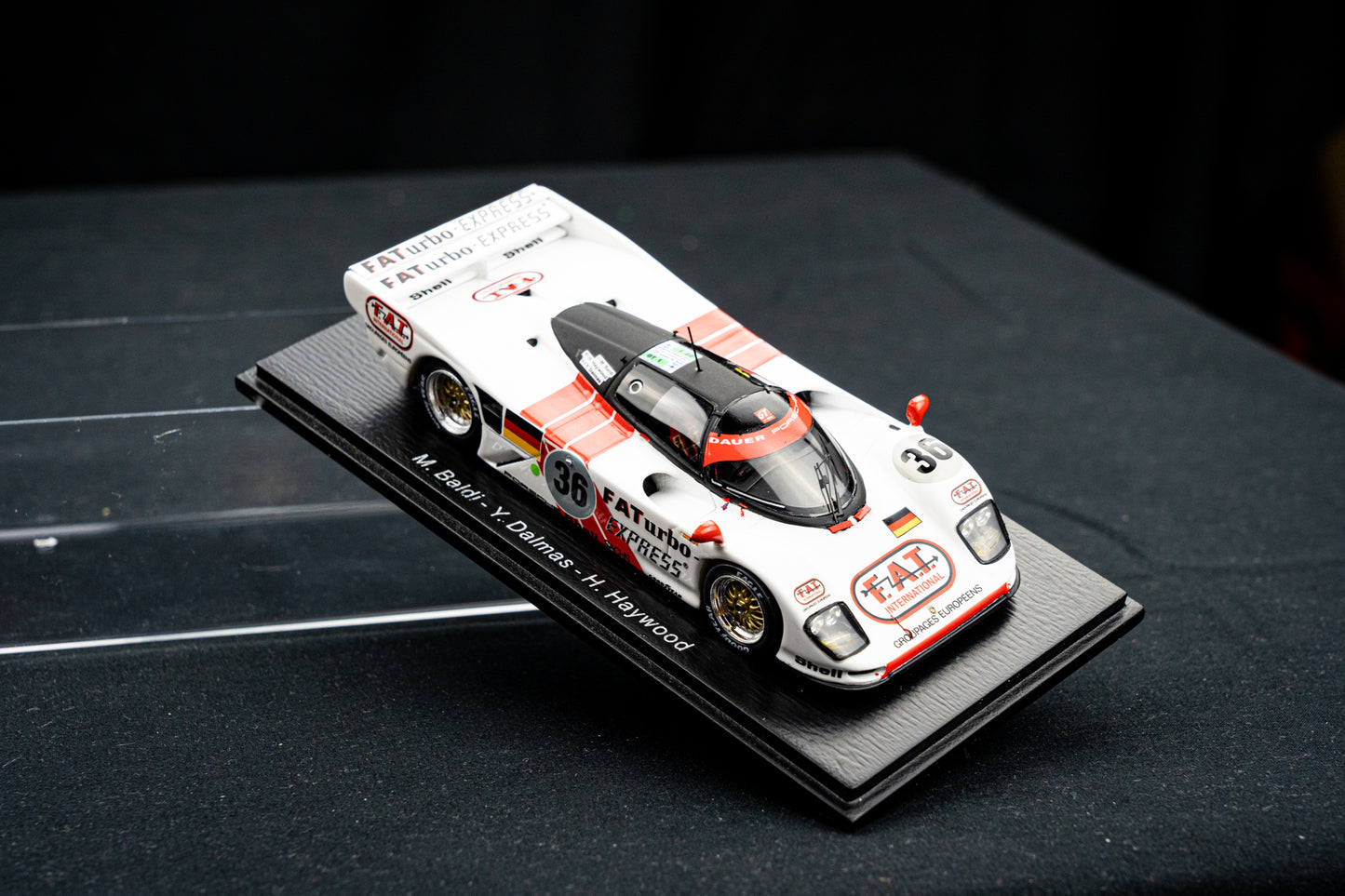 Dauer Porsche 962 LM #36 Baldi / Dalmas / Haywood - Sieger 24h LeMans 1994 - Spark 1:43