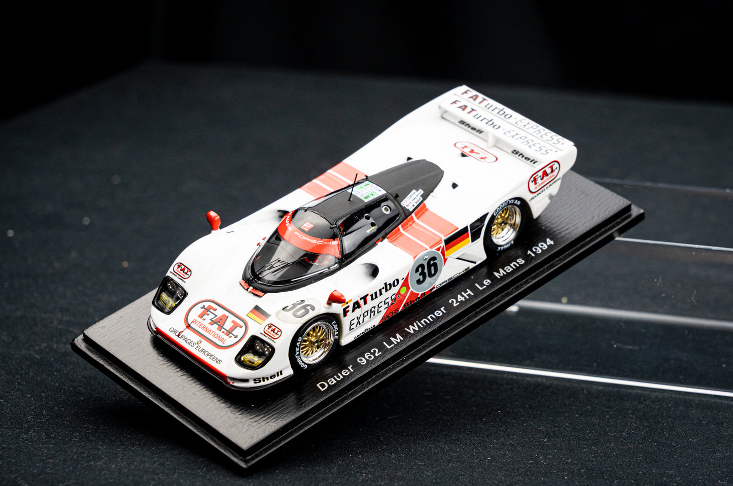 Dauer Porsche 962 LM #36 Baldi / Dalmas / Haywood - Sieger 24h LeMans 1994 - Spark 1:43