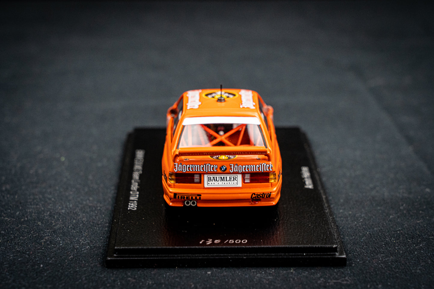 BMW M3 E30 lim. 500 Stk. no.19 Armin Hahne - Team Lindner DTM 1992 - Spark 1:43