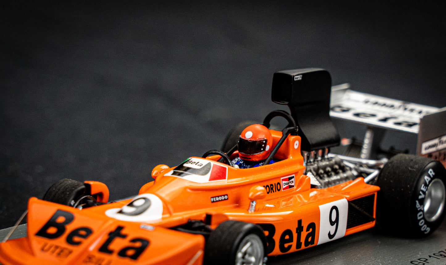 March 751 no.9 Vittorio Brambilla - March Racing British GP 1975 - Spark 1:43