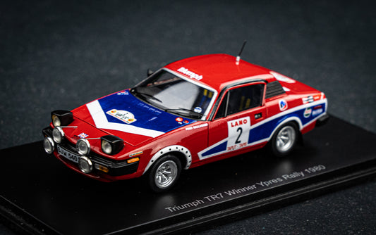 Triumph TR7 #2 T. Pond / F. Gallagher - Winner Ypern Rallye 1978 - Spark 1:43