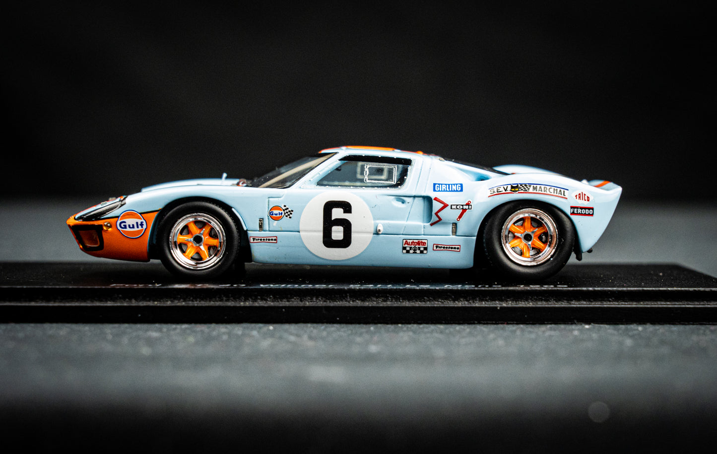 Ford GT40 no.6 J. Ickx / J. Oliver - Sieger 24h LeMans 1969 - Spark 1:43