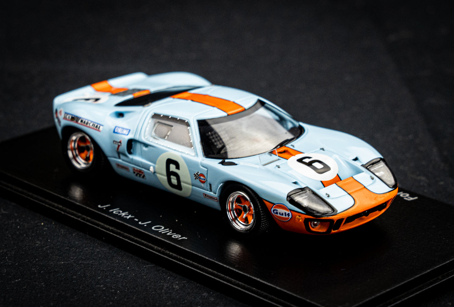 Ford GT40 no.6 J. Ickx / J. Oliver - Sieger 24h LeMans 1969 - Spark 1:43