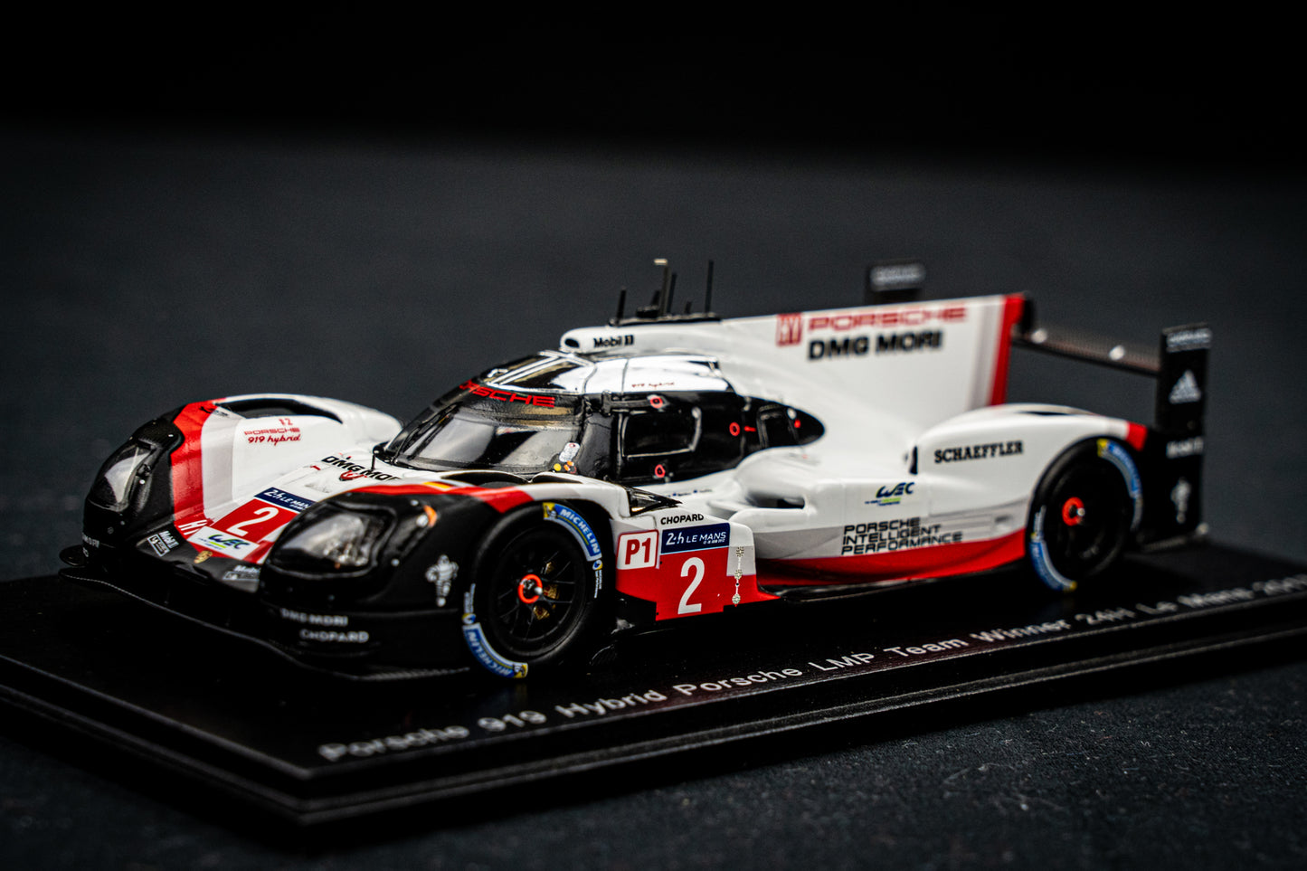 Porsche 919 Hybrid #2 Bernhard / Bamber / Hartley - Sieger 24h LeMans 2017 - Spark 1:43