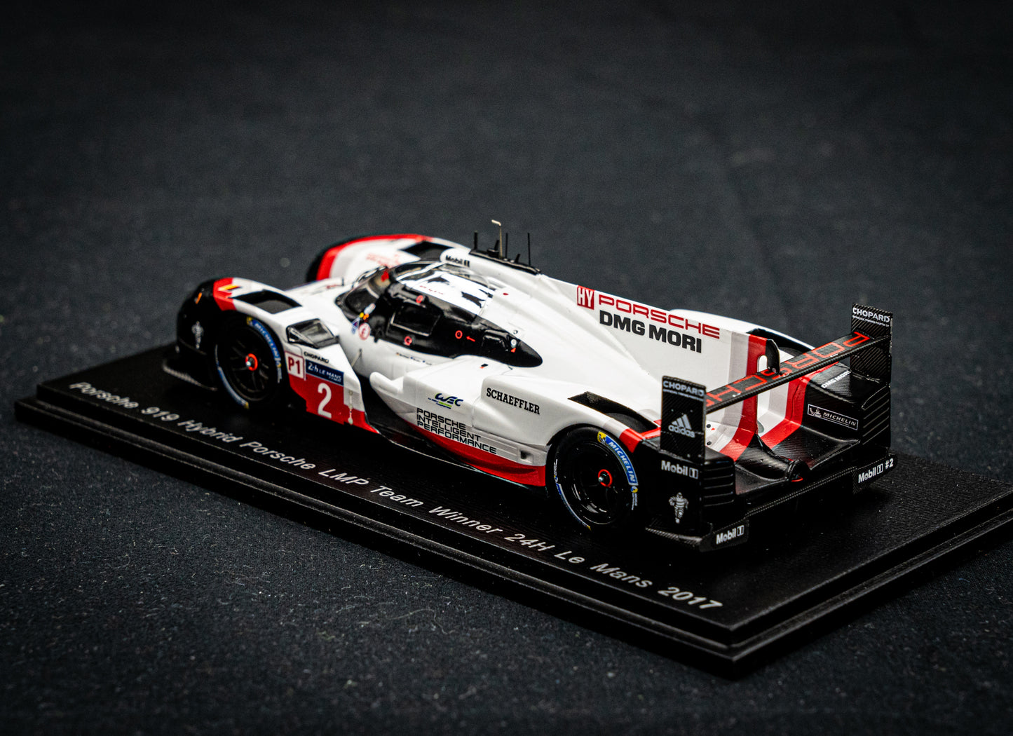 Porsche 919 Hybrid #2 Bernhard / Bamber / Hartley - Sieger 24h LeMans 2017 - Spark 1:43