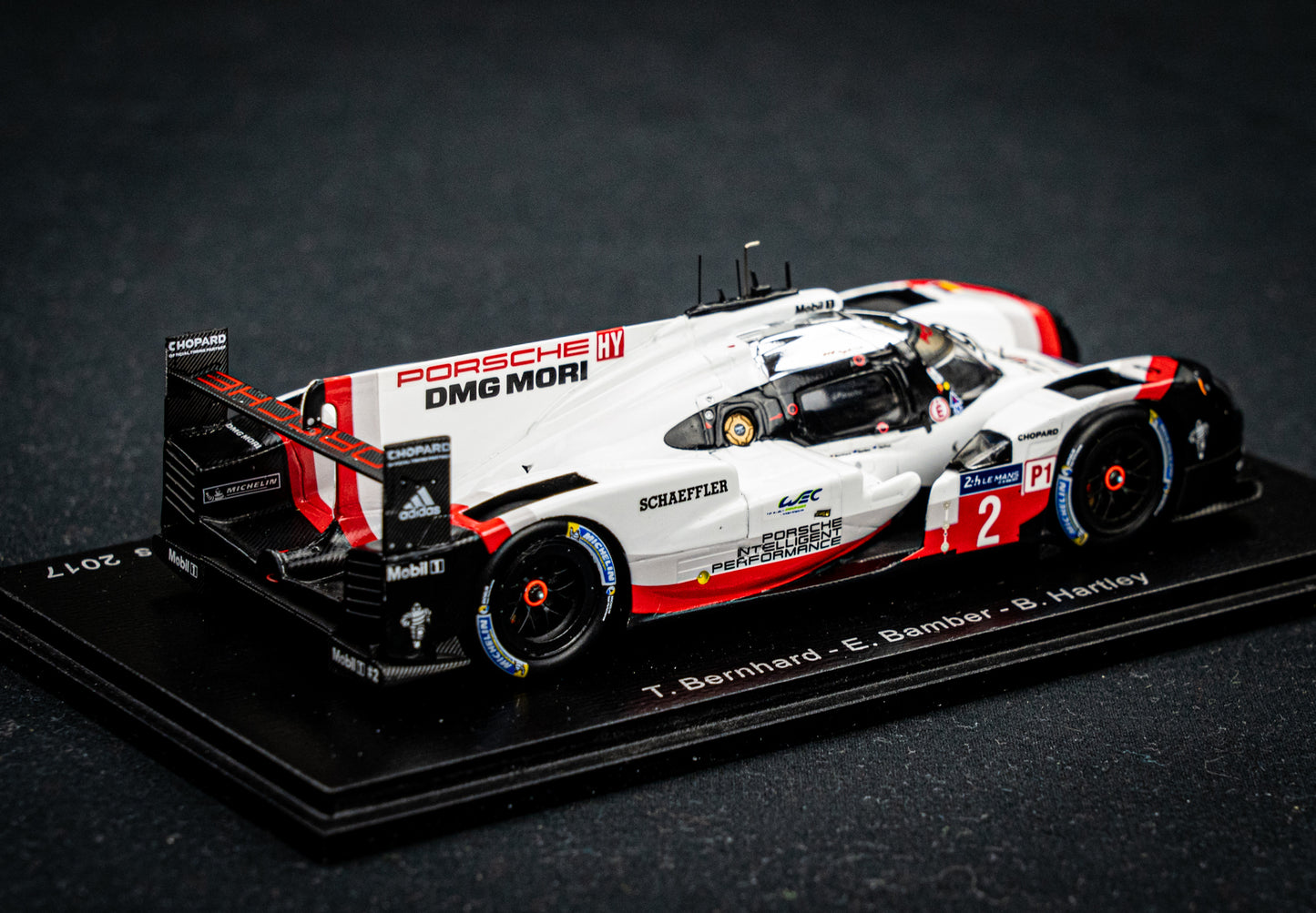 Porsche 919 Hybrid #2 Bernhard / Bamber / Hartley - Sieger 24h LeMans 2017 - Spark 1:43