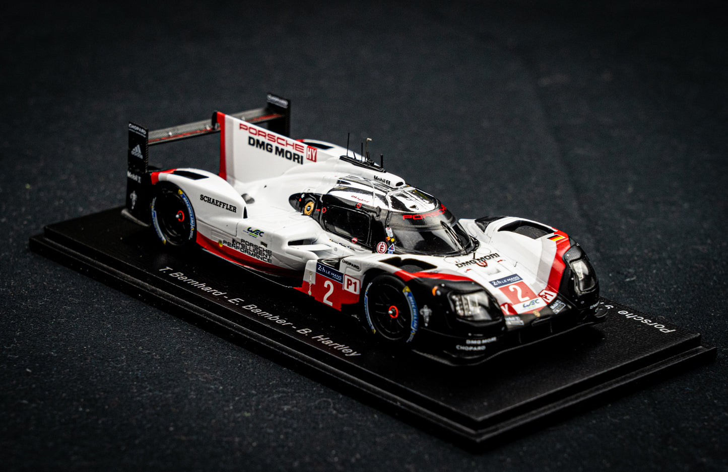 Porsche 919 Hybrid #2 Bernhard / Bamber / Hartley - Sieger 24h LeMans 2017 - Spark 1:43