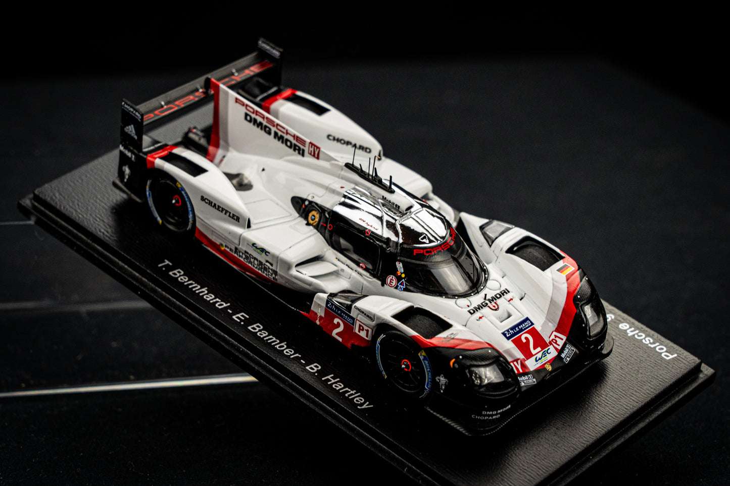 Porsche 919 Hybrid #2 Bernhard / Bamber / Hartley - Sieger 24h LeMans 2017 - Spark 1:43