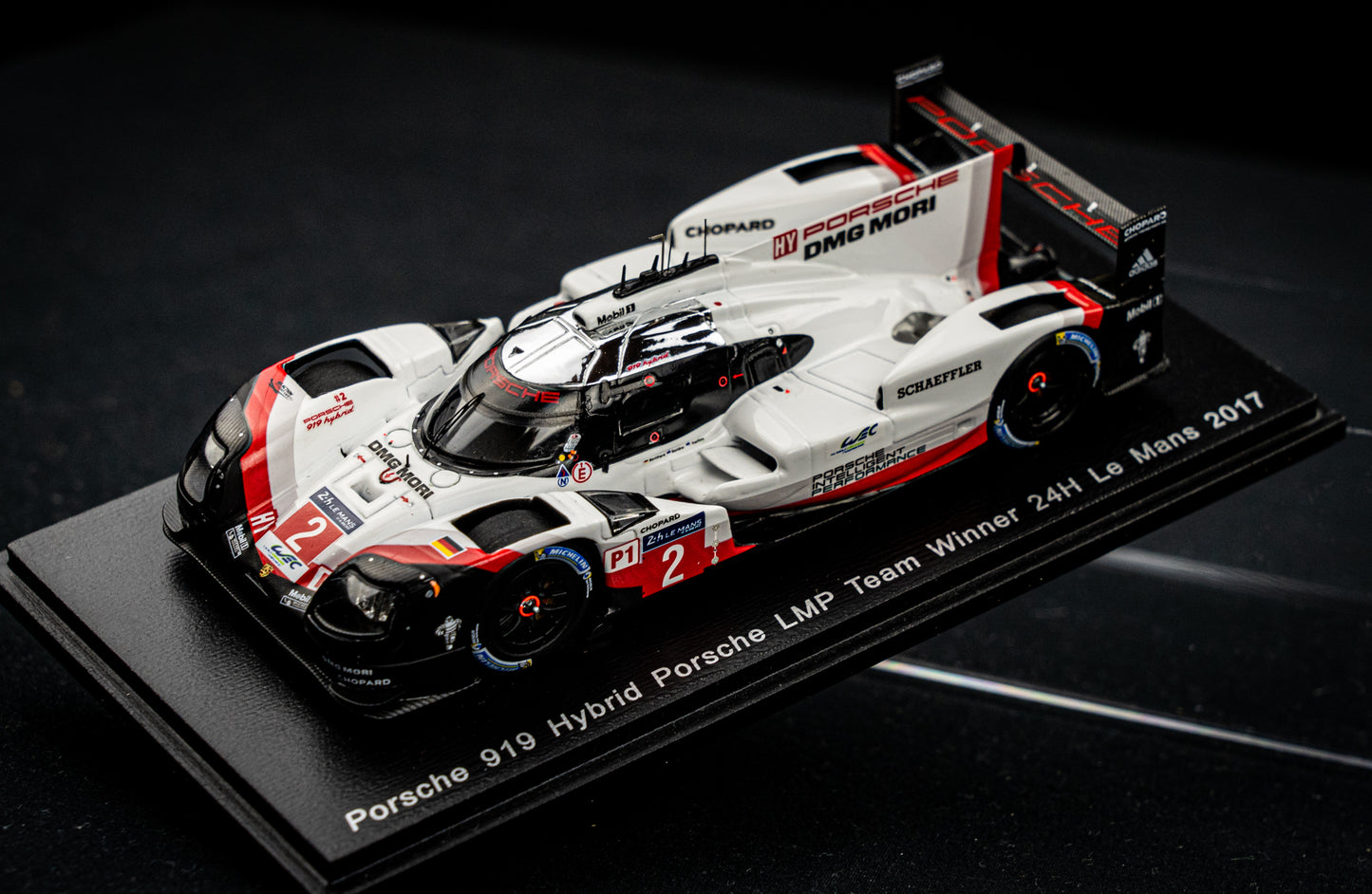 Porsche 919 Hybrid #2 Bernhard / Bamber / Hartley - Sieger 24h LeMans 2017 - Spark 1:43