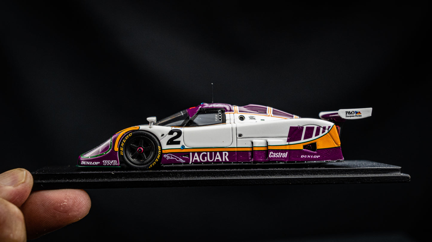 Jaguar XJR-9 #2  Lammers / Wallace / Dumfries - Sieger 24h LeMans 1988 - Spark 1:43