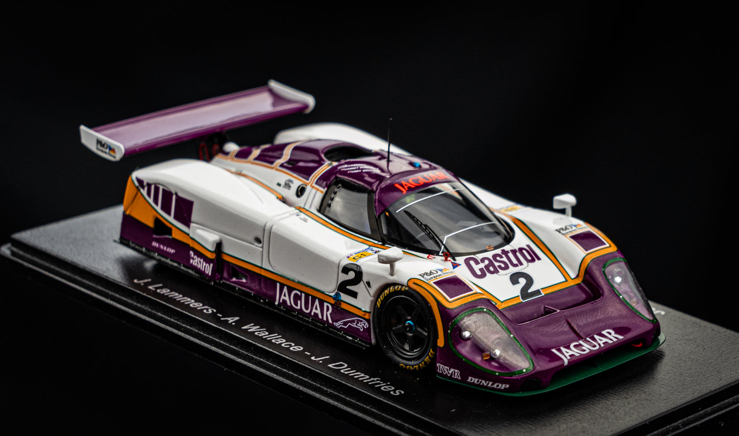 Jaguar XJR-9 #2  Lammers / Wallace / Dumfries - Sieger 24h LeMans 1988 - Spark 1:43