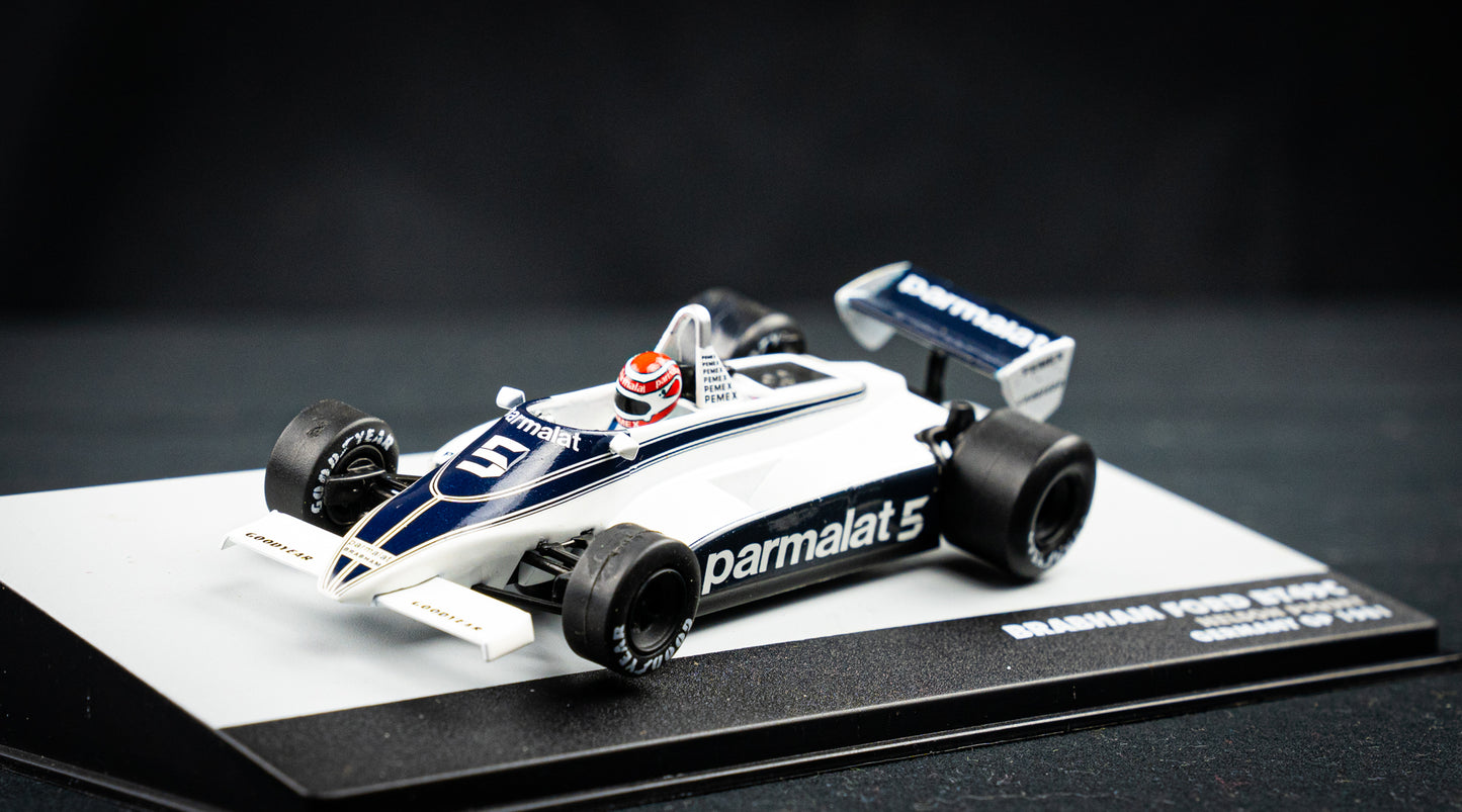 Brabham BT49C #5 Weltmeister Nelson Piquet GP Deutschland 1981 - 1:43