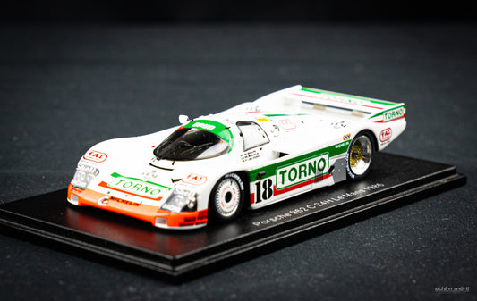 Porsche 962C #18 Brun / Sigala / Jelinski 24h LeMans 1986 1:43 Spark