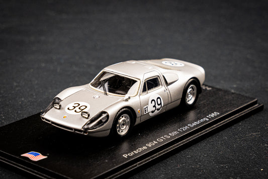 Porsche 904 GTS lim. edition 300 Stk. #39 Buzzetta / Pon - 6th 12h Sebring 1965 1:43