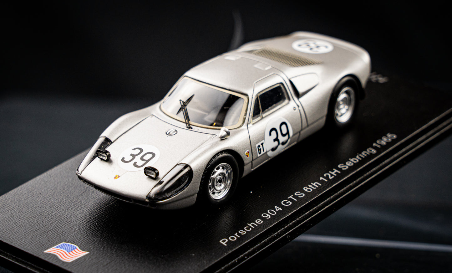 Porsche 904 GTS lim. edition 300 Stk. #39 Buzzetta / Pon - 6th 12h Sebring 1965 1:43