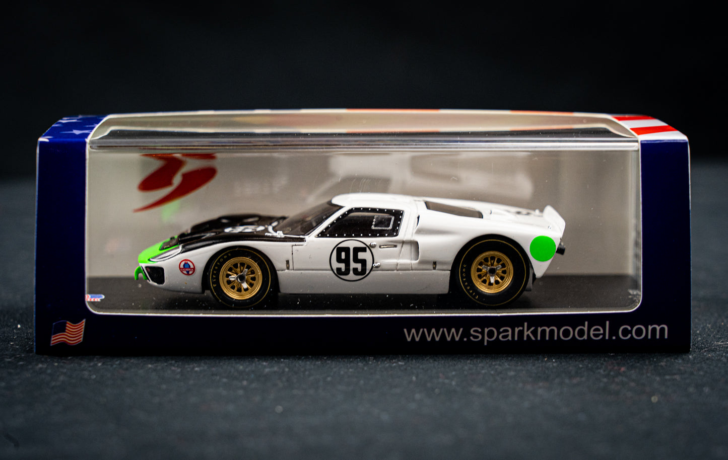 Ford GT40 Mk2 lim.edition 500 Stk. #95 W.Hansgen / M.Donohue - 3rd 24h Daytona 1966 1:43